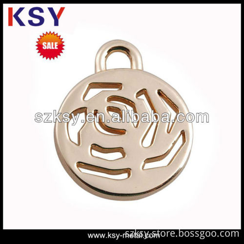 light gold engraved jewelry tags